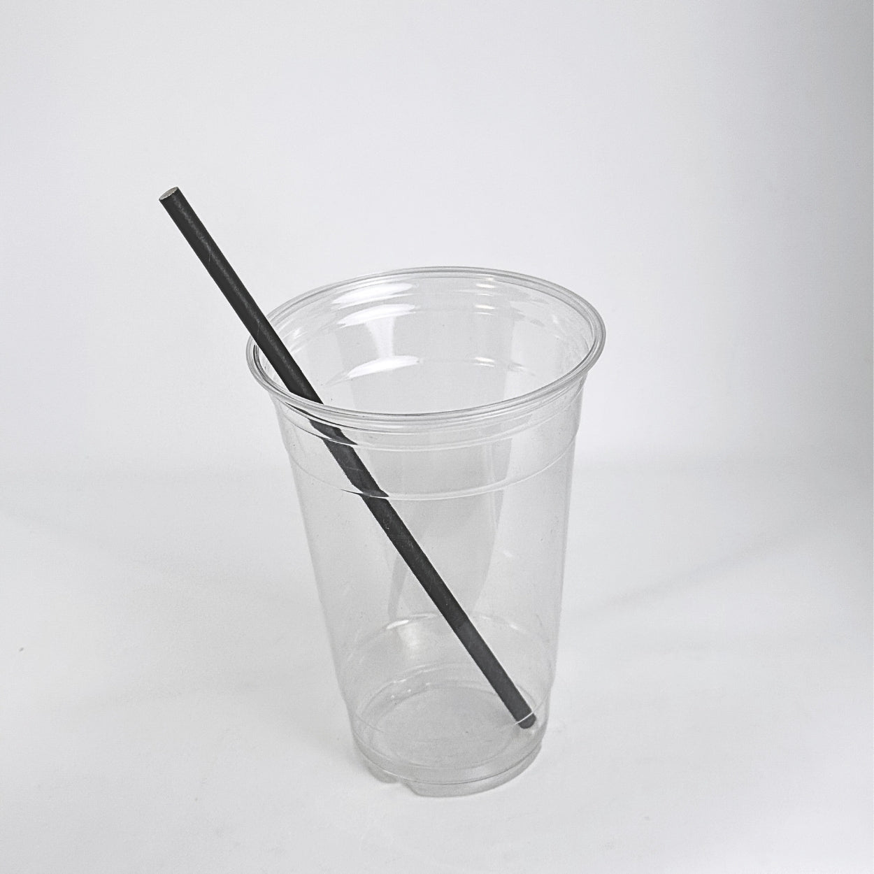 5.75" Black Paper Straw