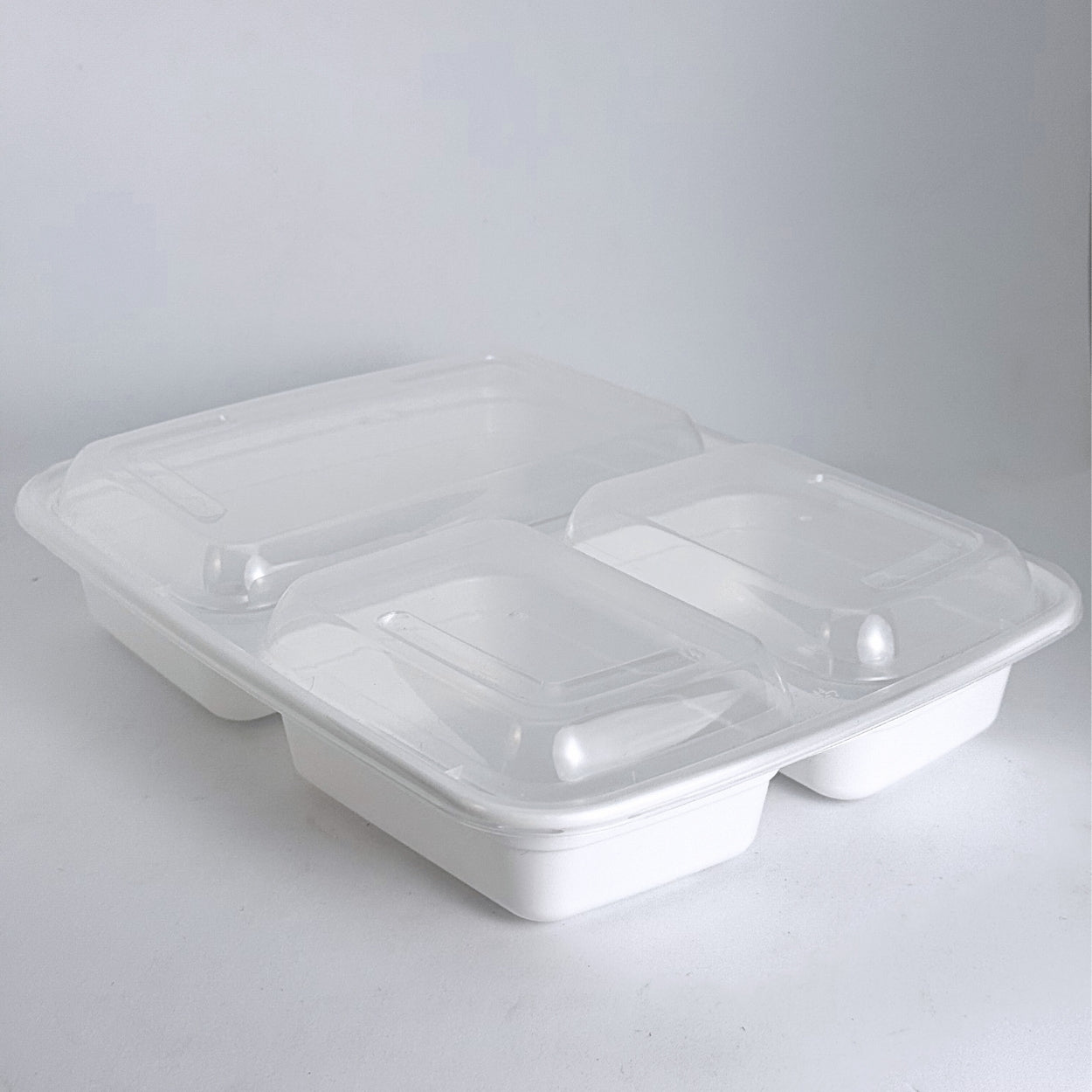 JF339 - 39oz 3 Comp Rect. w/ Lid