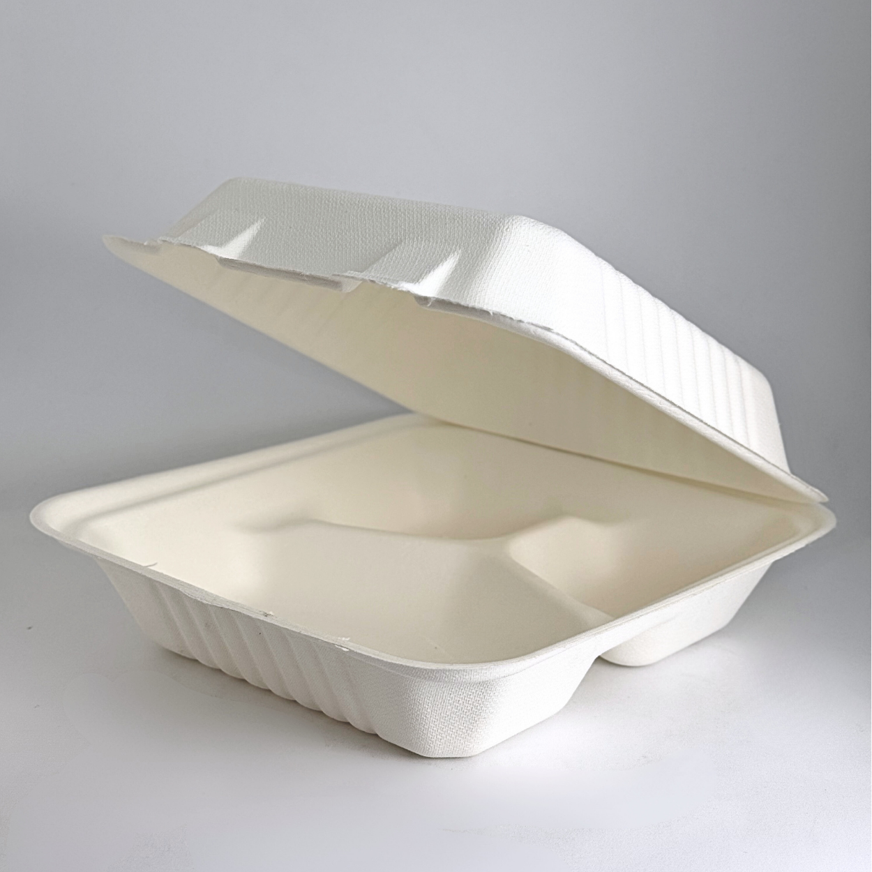 Sugarcane 8x8" 3 Compartment