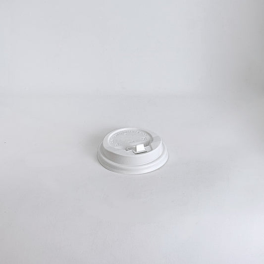 80mm White PP Lid