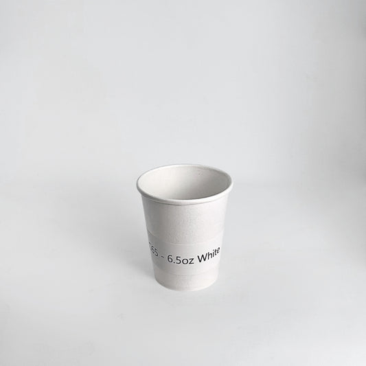 6.5oz White Paper Cup