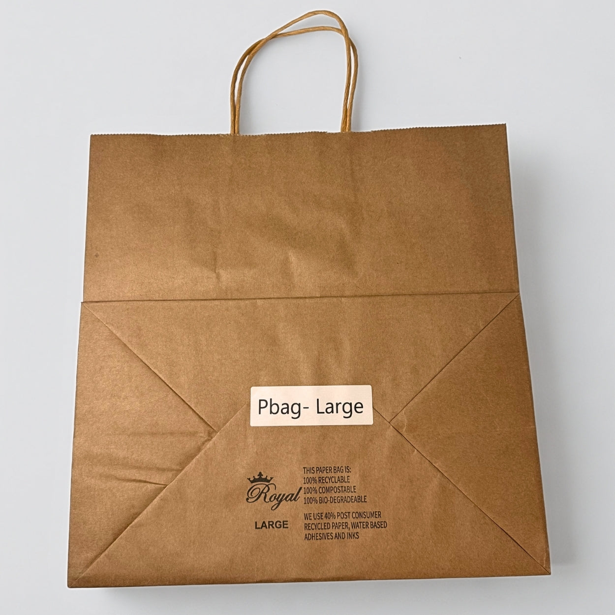 RP - 13" Kraft Handle Bag